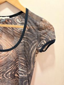 Beautiful Imported Mesh Top