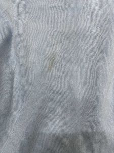 Light Blue Cropped Knit Hoodie - Size - S