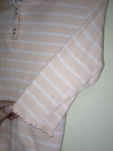 Fitted Collar Top