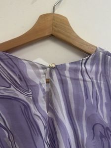 Purple Print Dress