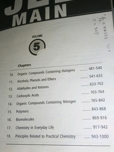 JEE MAIN CHEMISTRY BOOK
