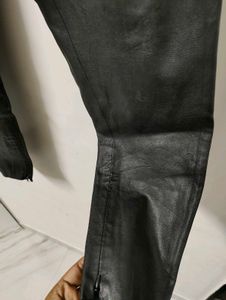 Black Leather Pants