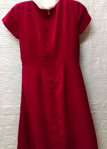 Pink Taylor Stiched Dress