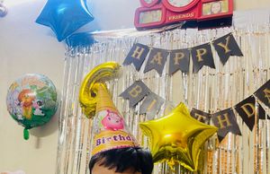 6th Year Boy Bday Decoration