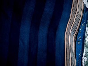 Navy Blue Saree