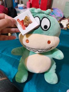 Cute Green Monster Soft Toy