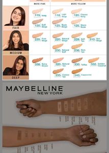 Maybelline Fit Me Foundation