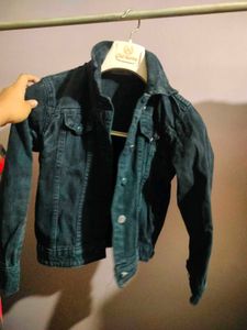 Pure Denim Black Jacket