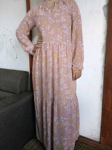 Floral Print Maxi Dress