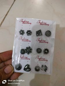 Nose Pin Set Of 12 Pieces