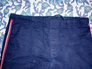 Blue Jeans For Girls Under 12 To 13 Years Coles With Elestic Can Be Stretched Easily And Looks Beautiful When Weared