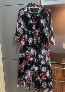 Velvet One Piece Dress