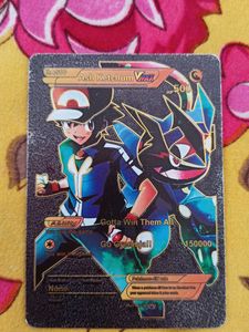 Ash Ketchum VMAX Pokemon Card