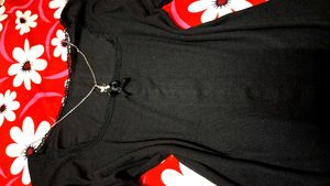 Black Y2k Top
