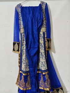 Navy Blue Frock Suit