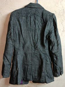 IVANA MILANO Formal Blazer Winter Coat Grey