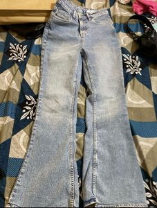 Flared Denim Jeans