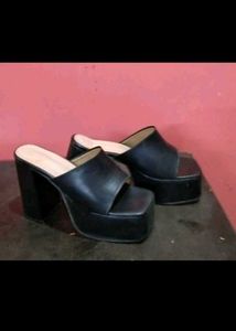 Black Platform Heels