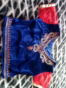 Navy Blue Blouse