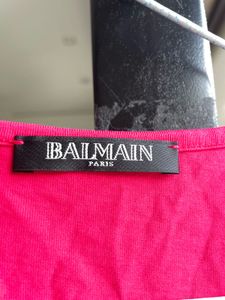 Balmain Paris Graphic Tank Top
