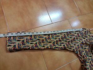 Printed Long Dress