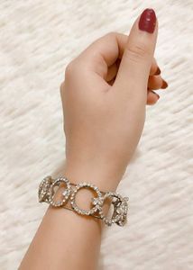 Sparkling Circle Bracelet