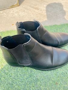 Black Leather Boots