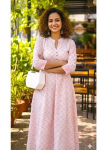 Elegant Pink Kurta
