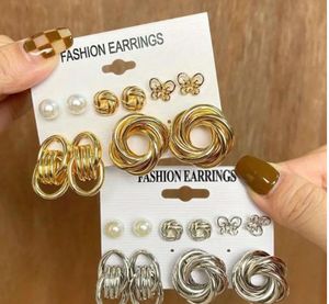 Earrings And Studs Combo