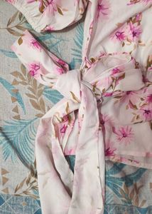 Floral Print Off - Shoulder Top