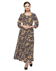 Printed Maxi Dress