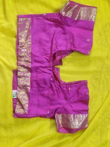New Festive Purple Readymade Blouse