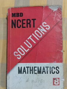 MBD NCERT Solutions - Mathematics Class 8