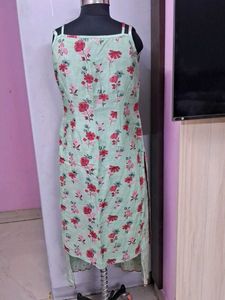 Floral Print Kurta plazzo Set of 2