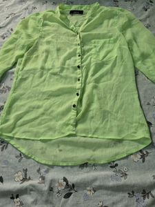 Neon Green Top