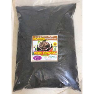 10 Pots 6 Inch , Vermi compost 1kg