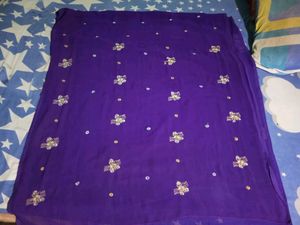 Georgette Kadhai Saree