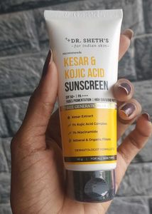 Dr Sheths Kesar Kojic Sunscreen Spf 50 Pa++++