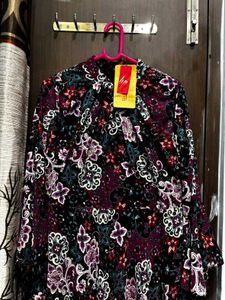 Floral Print Midi Dress Kurta