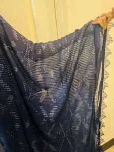 Elegant Blue Dupatta