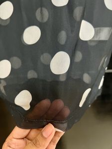 Lifestyle Sexy black sheer party top on sale!!