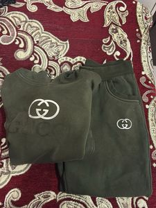 Gucci Olive Green Tracksuit