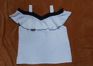Solid Puff Sleeves Casual Stylish Smoking Regular