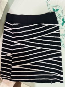 Striped Mini Skirt