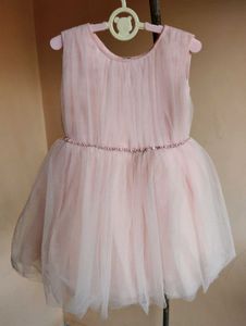 Peach Tulle Dress