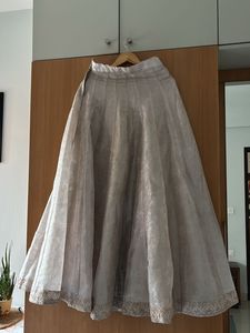 Beautiful A line tissue ghera skirt