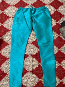 Free pyjami and stole With Elegant Blue Kurta