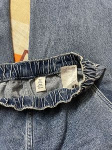 H&amp;m Blue Denim Trouser