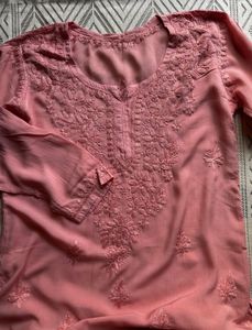 Handwork chikankari Kurta