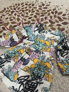 Muticolor Midi Dress